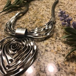 Silver Heart Necklace